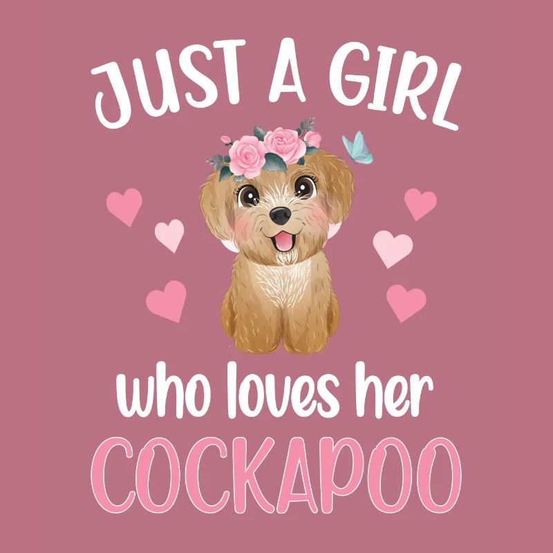 Cockapoo Mädchen Cockapoo Mama Hundeliebhaberin