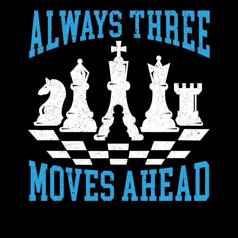 Always Three Moves Away Chess Player Grandmaster