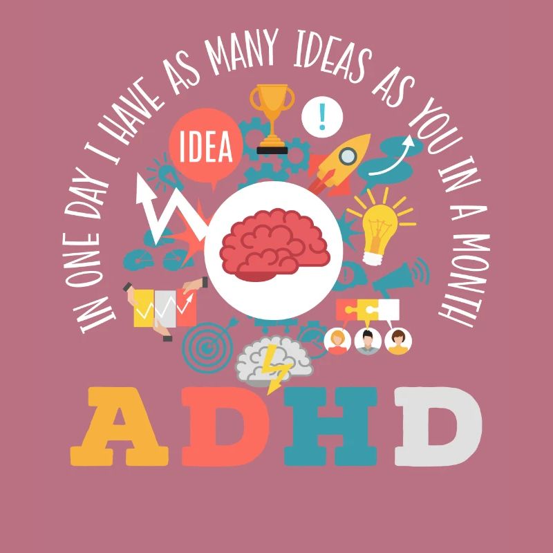 ADHD Warrior Embrace Neurodiversity ADHD Awareness