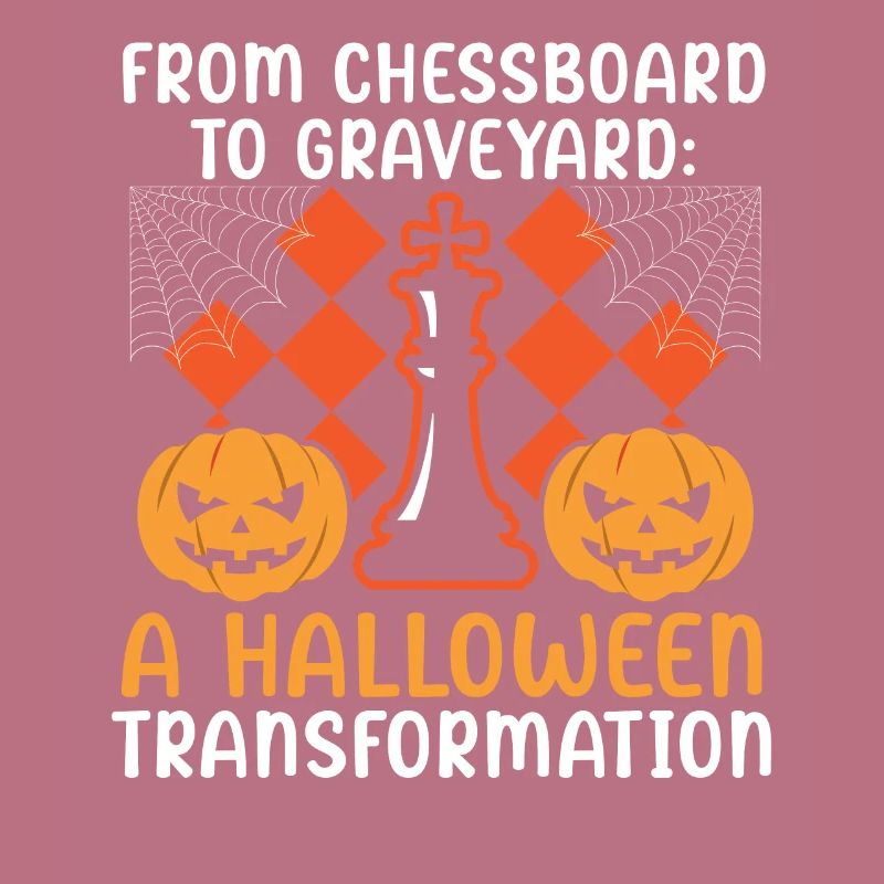 Schach Halloween Süßes oder Saures Schachbrettspiel