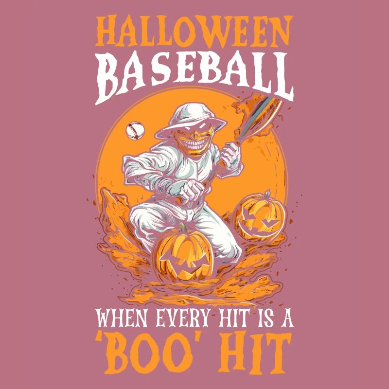 Baseball Halloween Süßes oder Saures Baseballspieler
