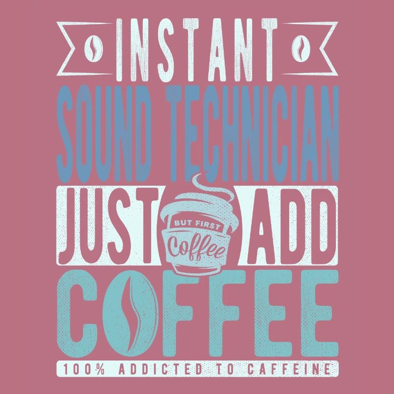 Café de technicien du son disant