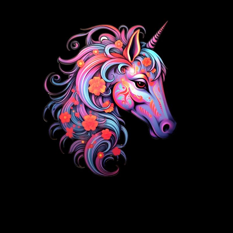 Conception esthétique de licorne