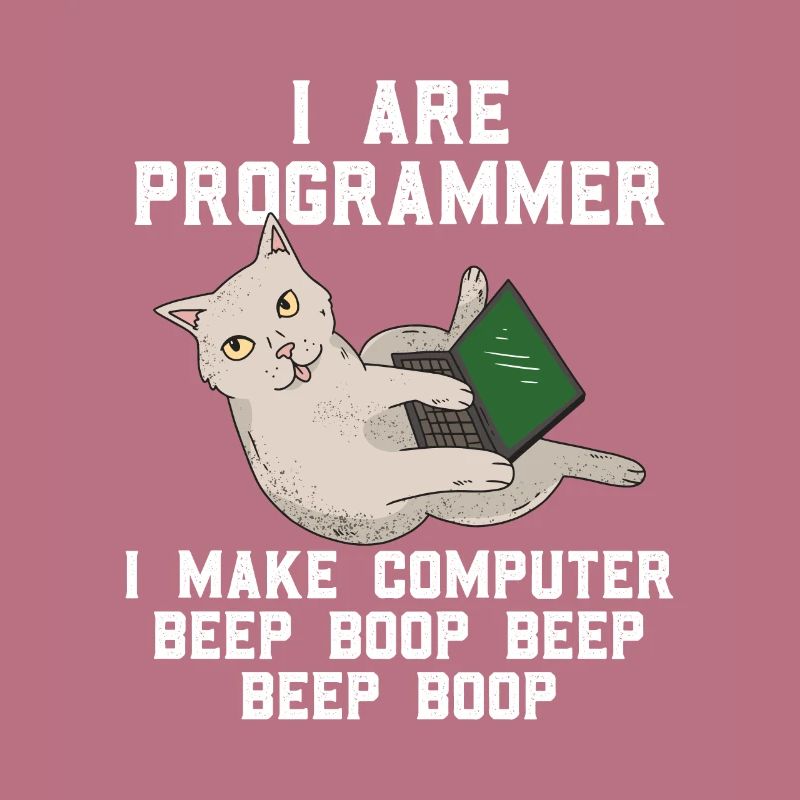 Programmierer Katze