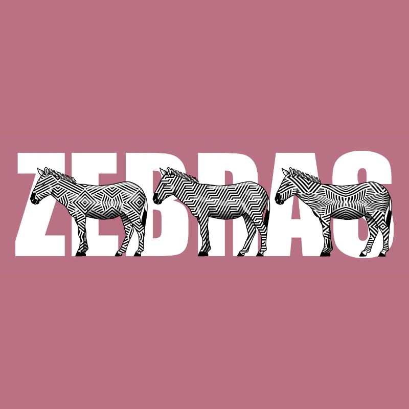 Zebras oder doch Pferde mit Streifen