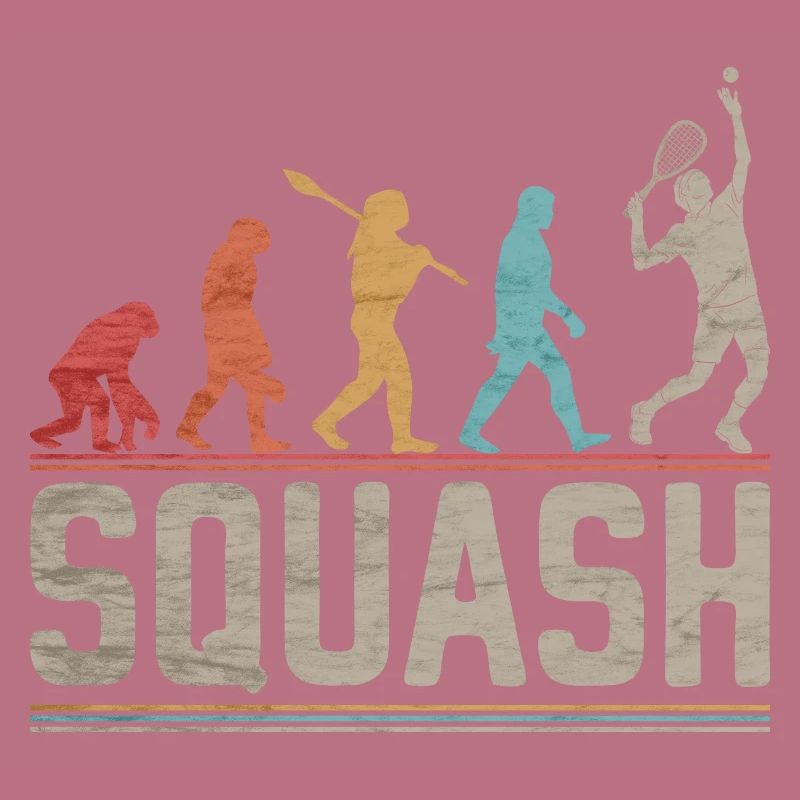 Squash Evolution - Squash Player Evolution