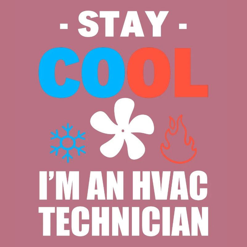 Lustiger HVAC-Techniker Klimatechniker