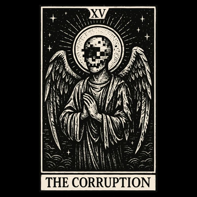 Tarot-Datenhortung: Der Engel der Verderbnis