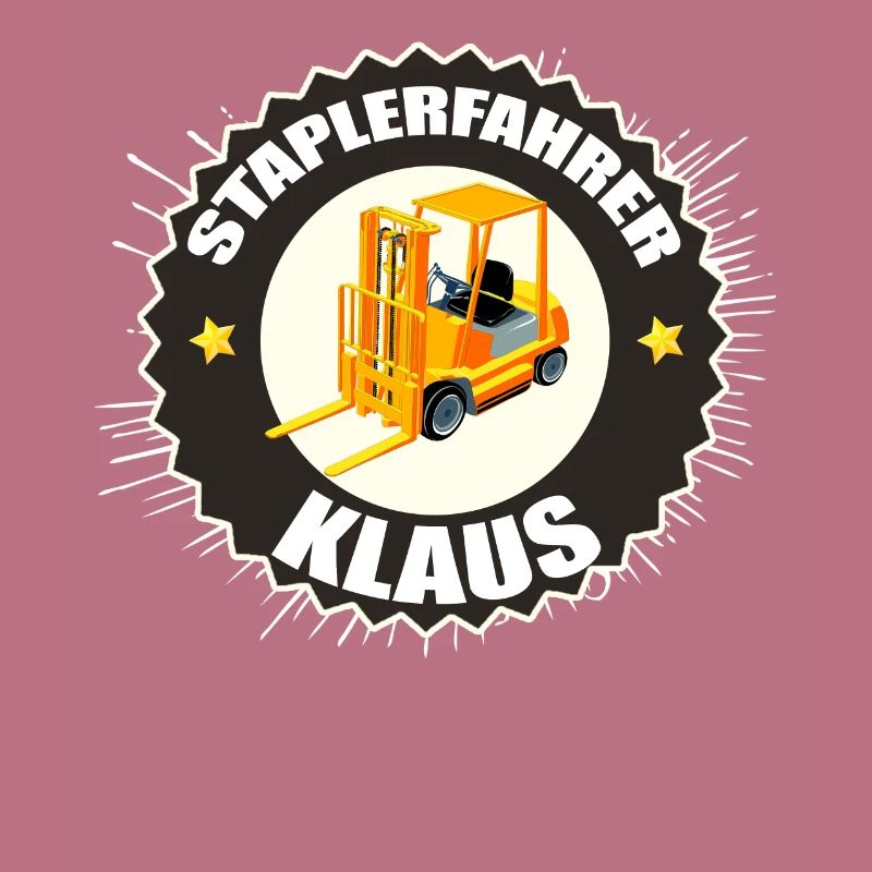 Staplerfahrer Klaus Gabelstapler Beruf Arbeit