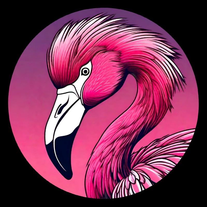 Pinker Flamingo