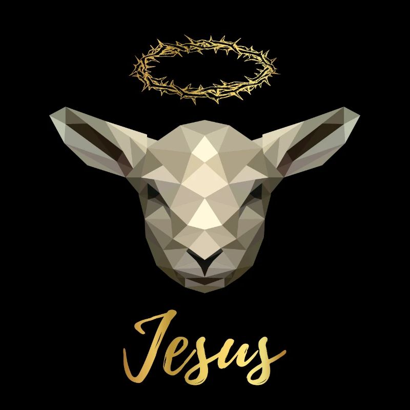 Lamm Gottes Jesus Christus Geschenk Poly