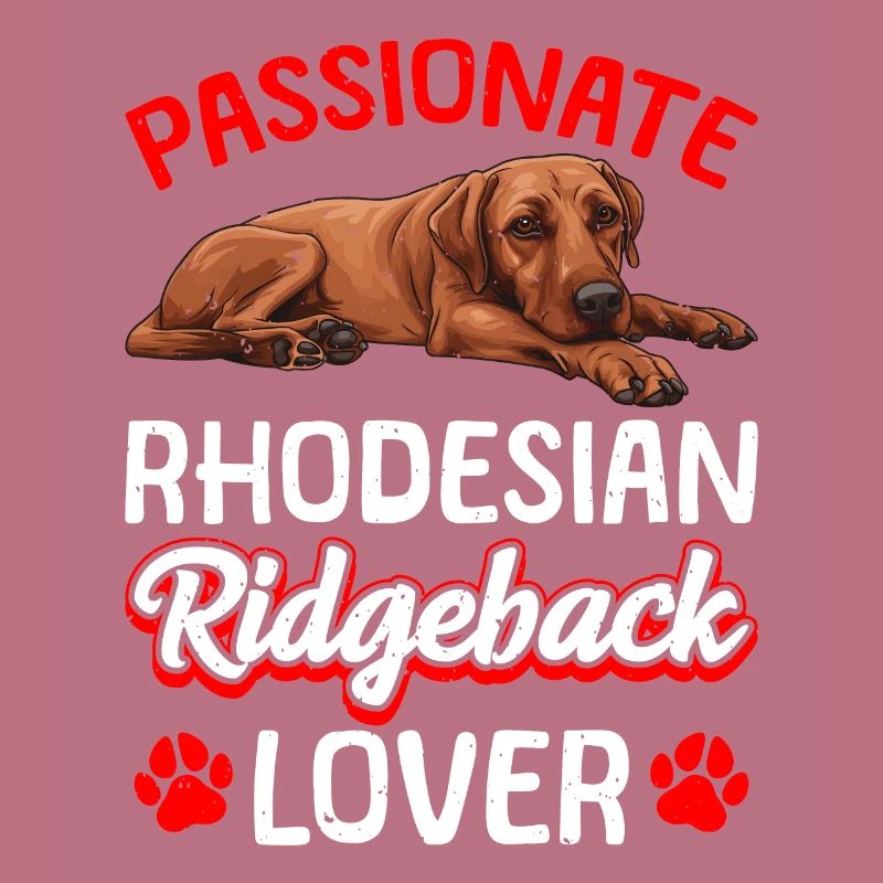 Ridgeback PASSIONNÉ DE RHODESIAN RIDGEBACK LOVER