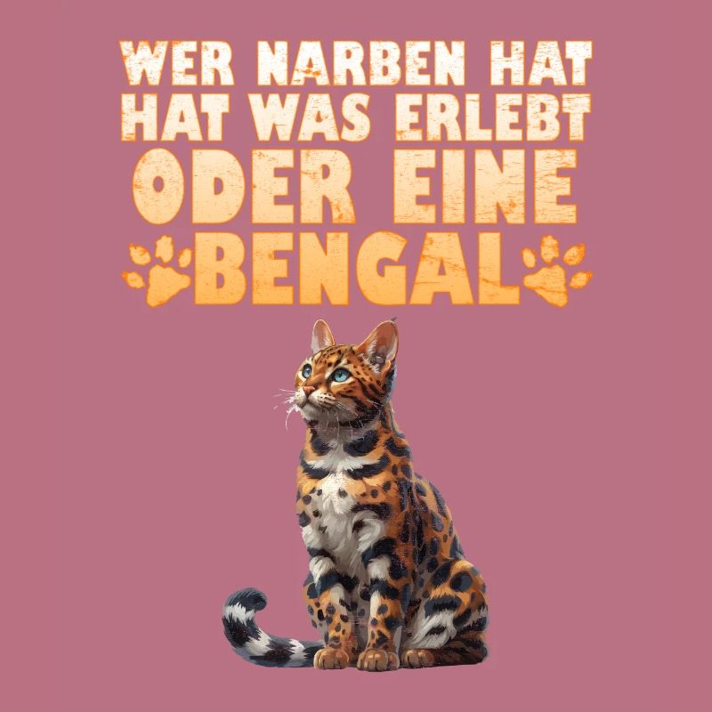 Bengalkatze WER NARBEN HAT HAT WAS ERLEBT ODER