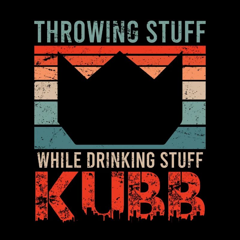 Les échecs vikings Sort Throwing Stuff Drinking