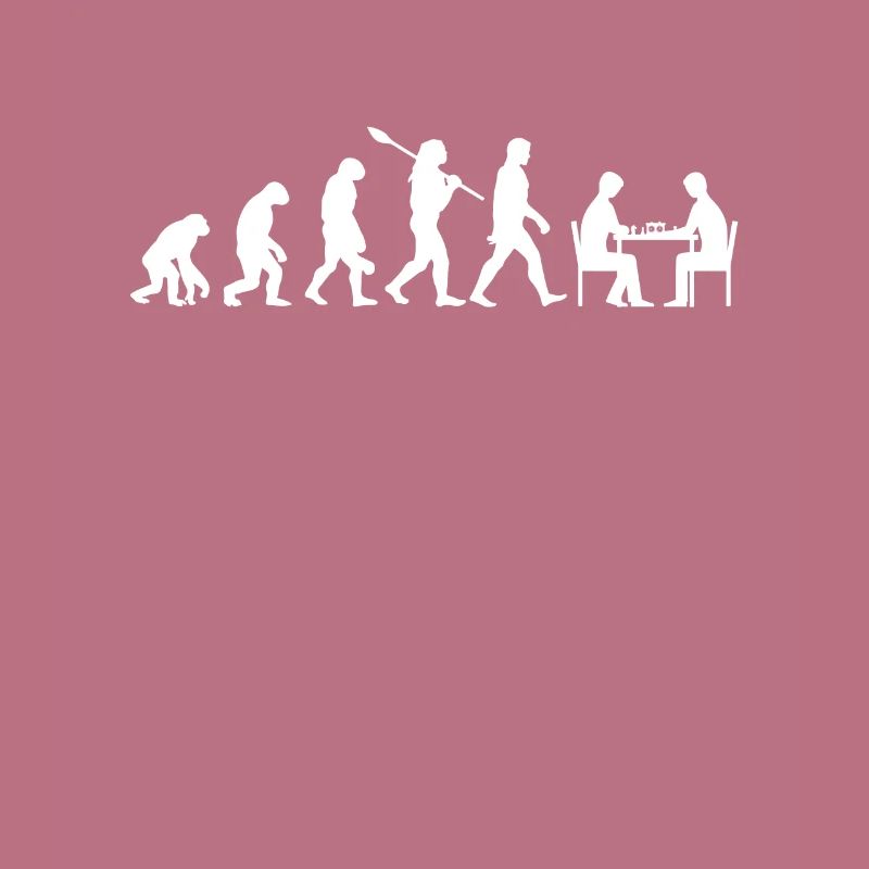 Evolution échecs jeu d'échecs joueur d'échecs