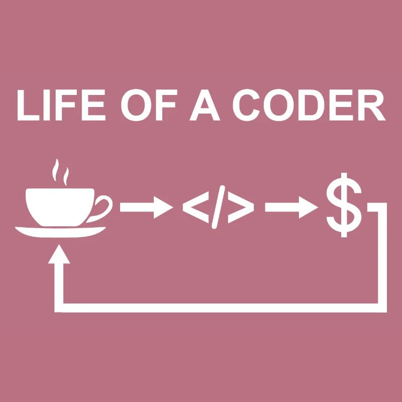 Life Of A Coder Software Developer Programmer Nerd