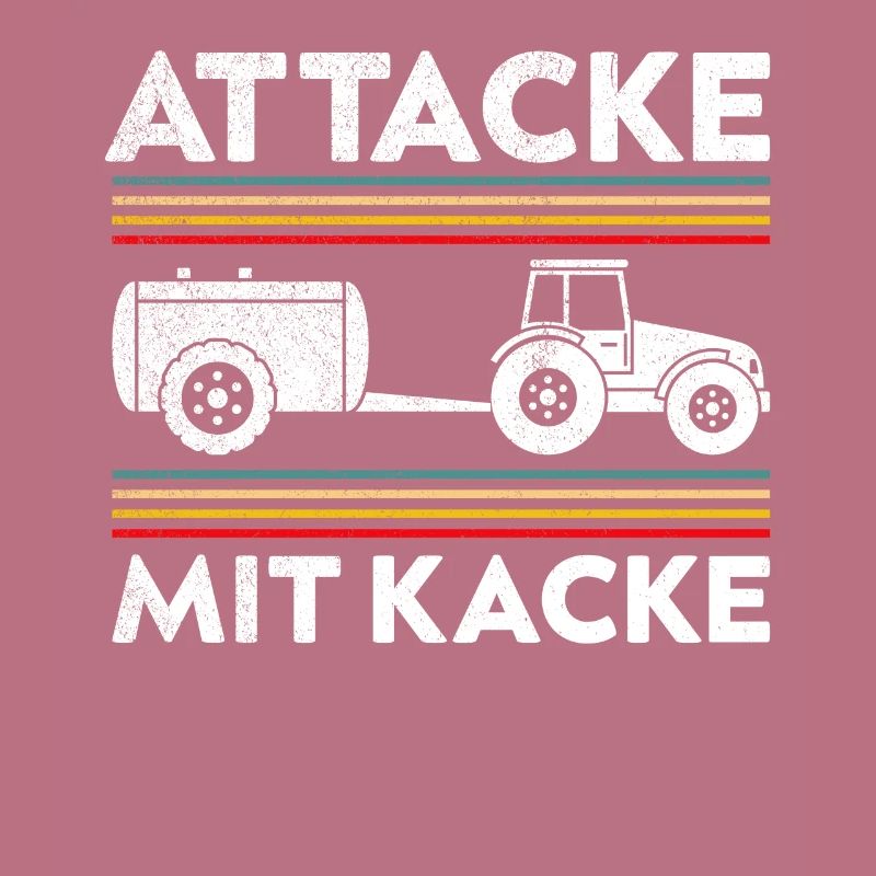 Attacco con la cacca Divertente contadino e contadino che dice