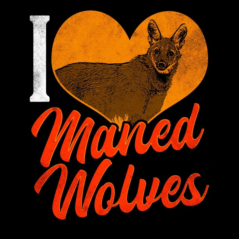 Mähnenwolf