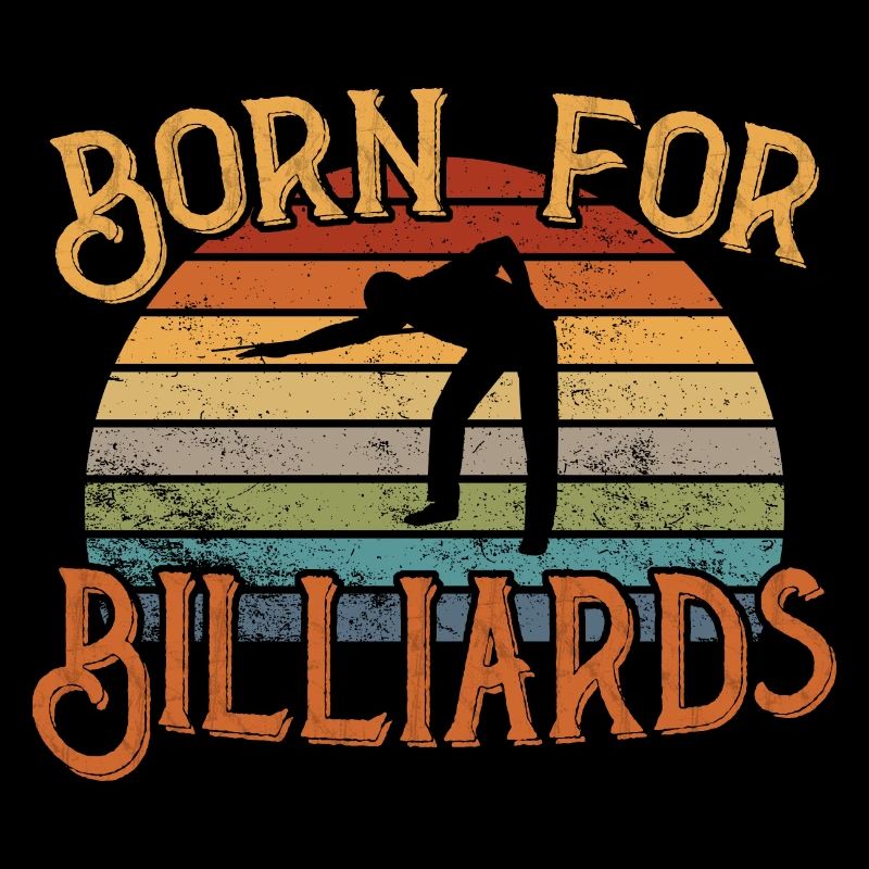 Né pour le billard / billard snooker