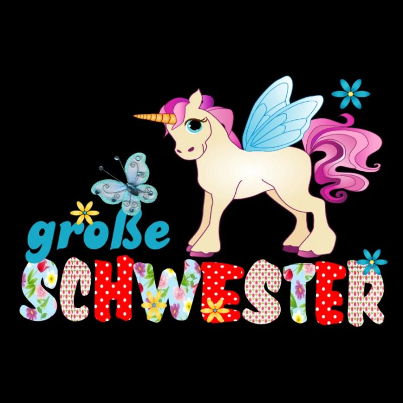 große Schwester Einhorn