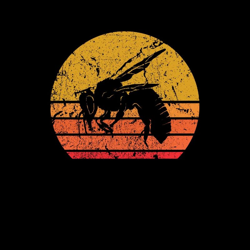Retro Sun Bee Wasp Gift
