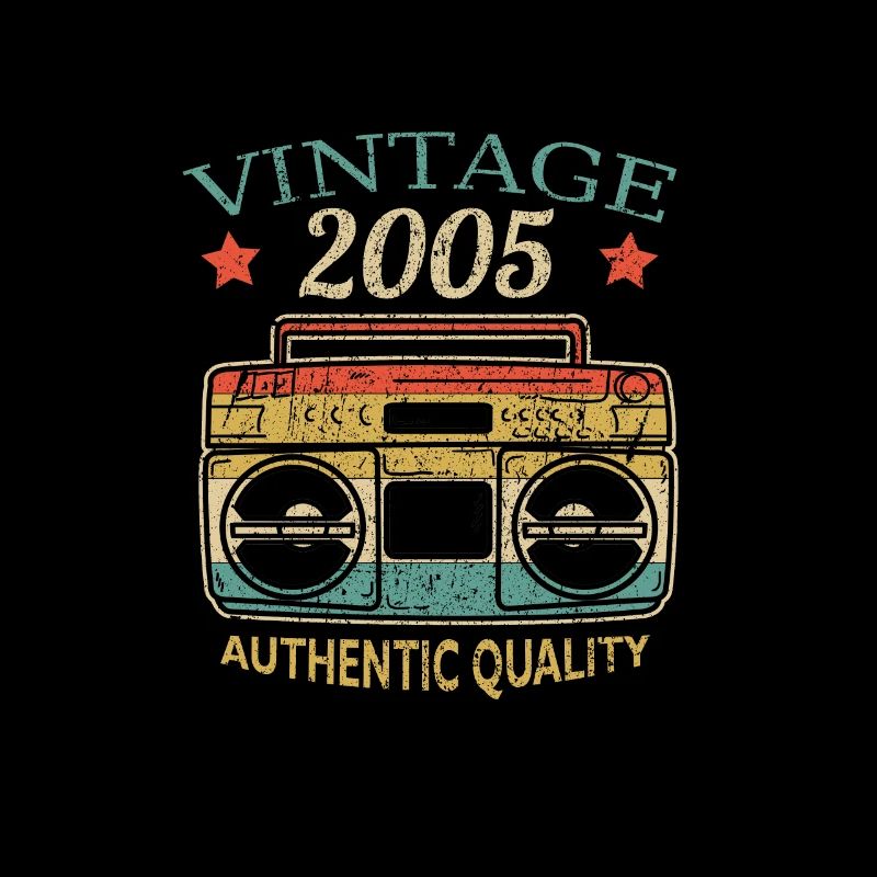 Vintage 2005 Radio Authentic Quality B-Day Gift