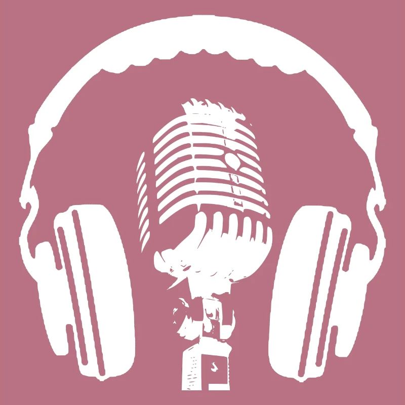 Kopfhörer & Mikrofon Radiomoderator Gift