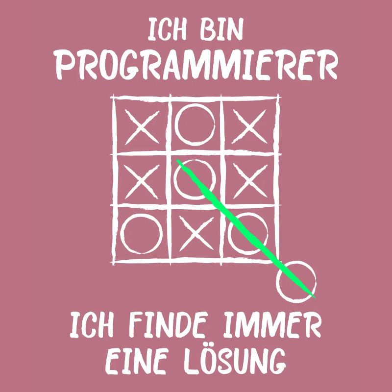 Ich bin Programmierer Lösung Spruch Computer Nerd