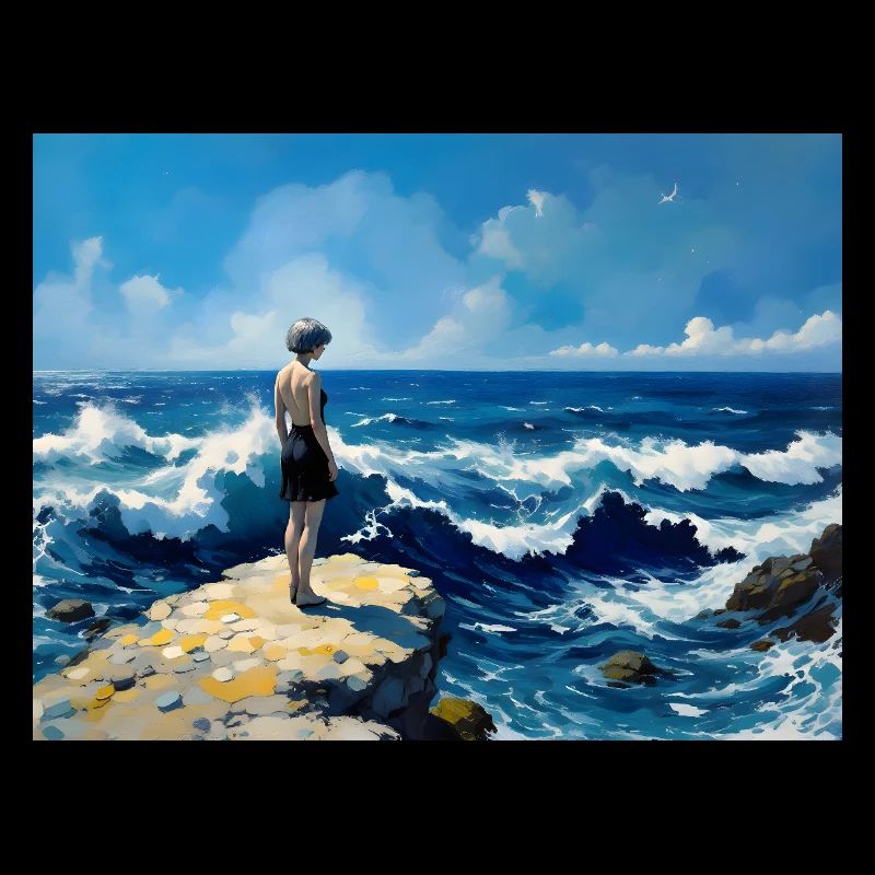 Mama am Strand 11