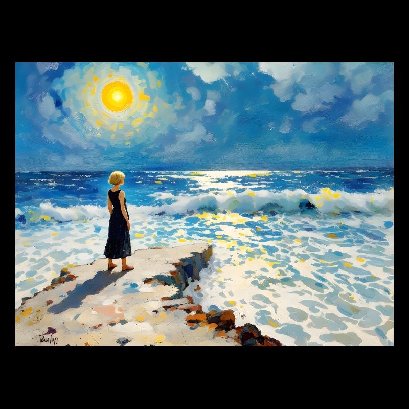 Mama am Strand 12
