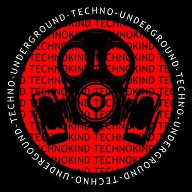 Techno - Techno music - Underground con maschera antigas