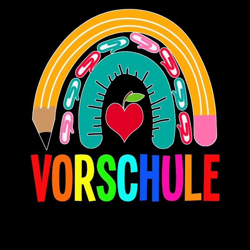 Vorschule Regenbogen Vorschulkind Geschenk