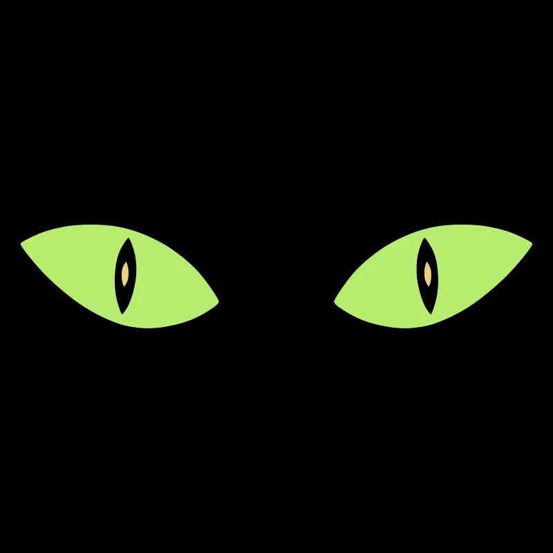 ★ Couleurs de conception modifiables ★ Deux yeux de chat