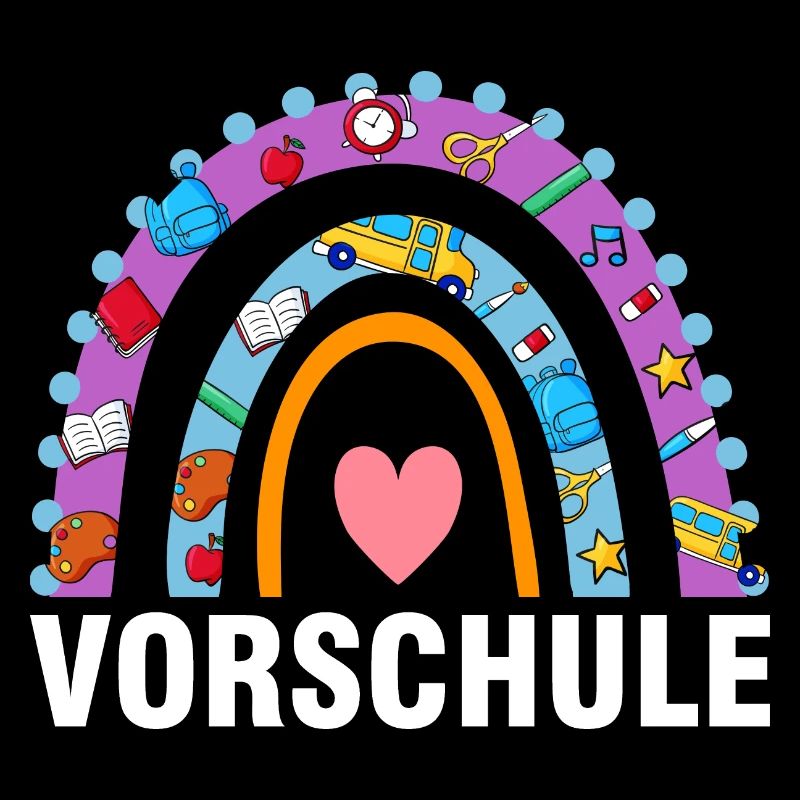 Vorschule Regenbogen Vorschüler Geschenk