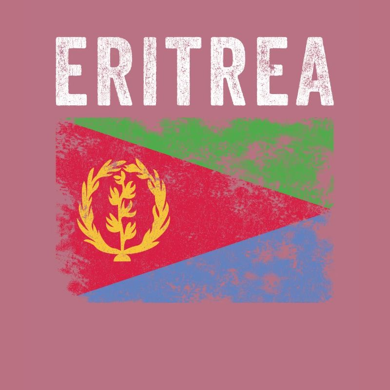 Drapeau érythréen en détresse - Drapeau érythréen