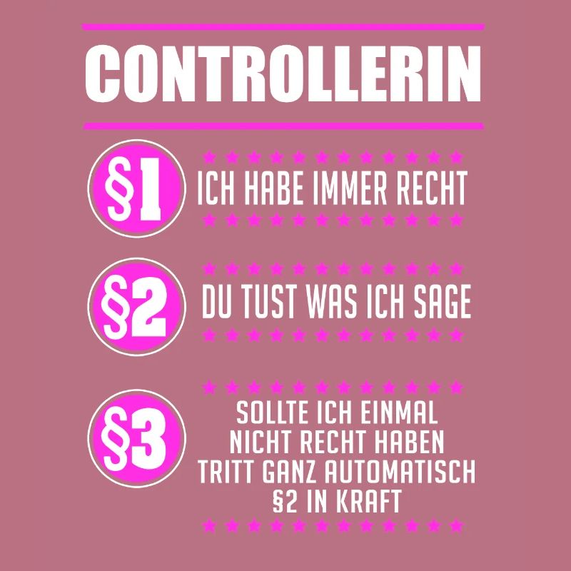 Controllerin Finanzen Controller Geschenk