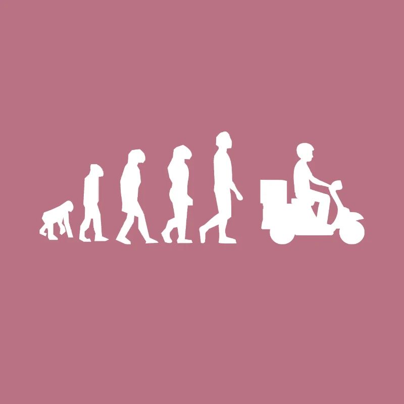 Roller Mofa Moped Motorrad Mokick Biker Evolution