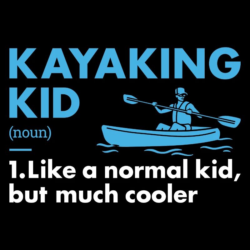 Kayaker Kid Definition Kayaking