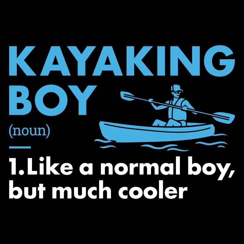 Kayaker Boy Definition Kayaking