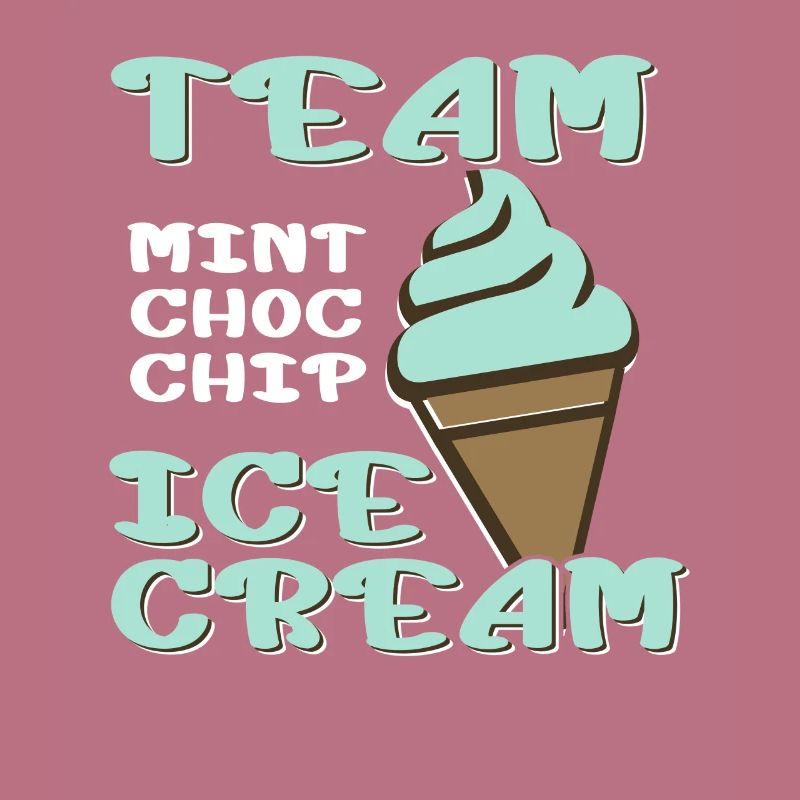 Team Mint Choc Eiswaffel Eiscreme Eis