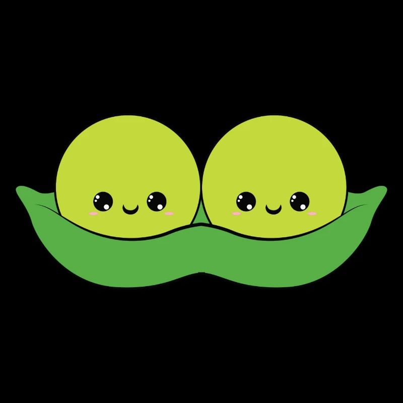 cute smiling peas, cute smiling peas