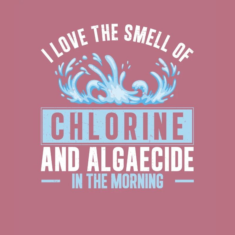 Odeur de chlore et d'algicide dans la piscine