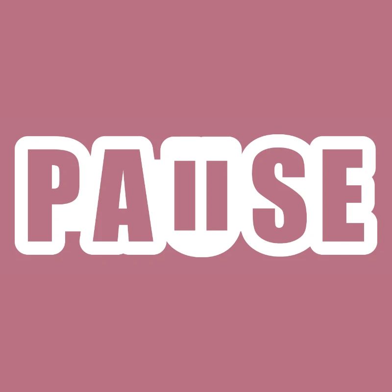 Bouton pause-pause-pause