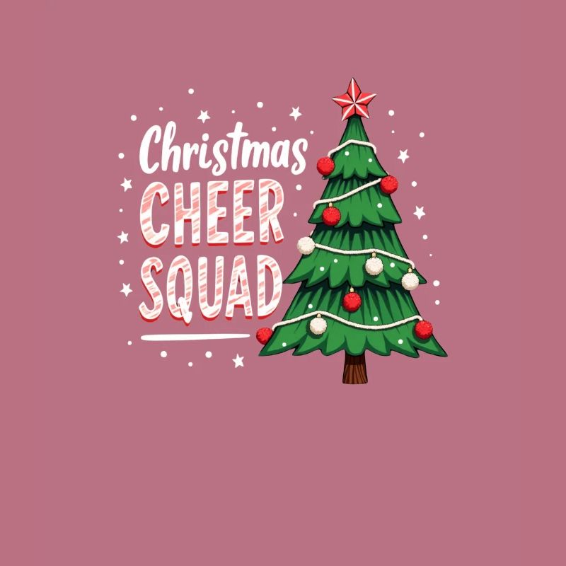 Weihnachtsfreude Cheer Squad Baum Spaß