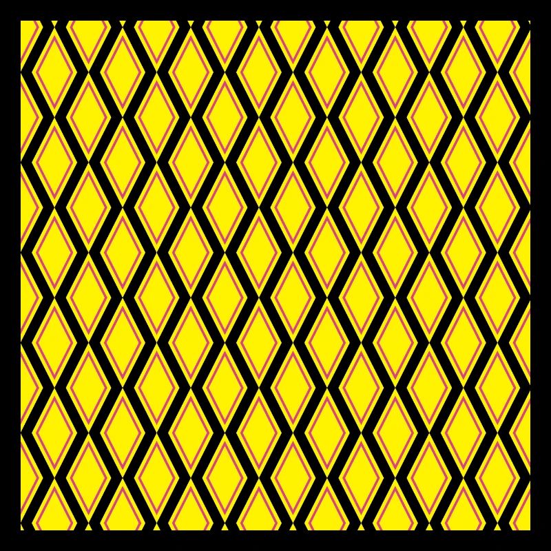 Kite diamond pattern