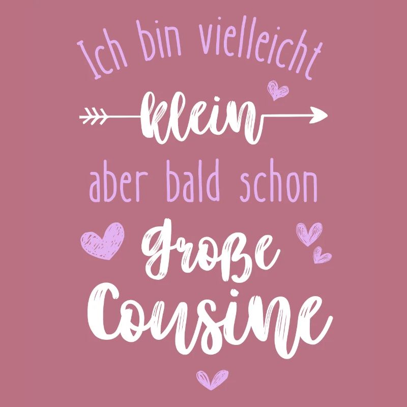 Ich bin klein und werde Große Cousine 2024 Mädchen