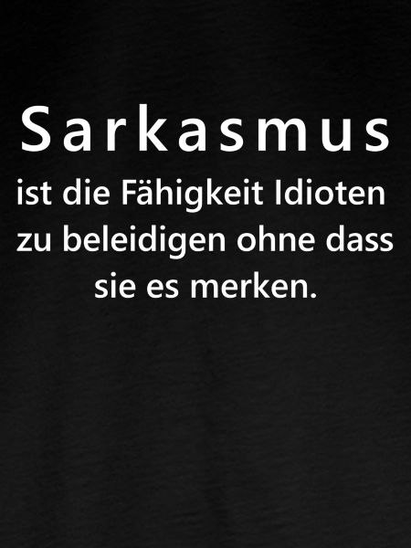 Sarcasm's ability
