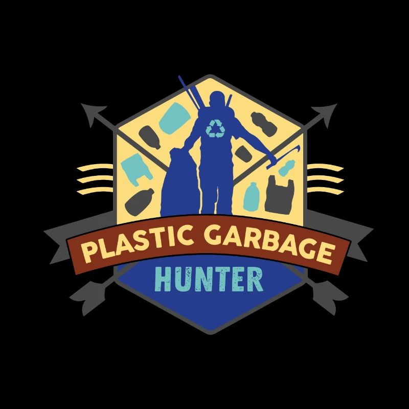 Plastic garbage hunter plastic garbage environmental protection