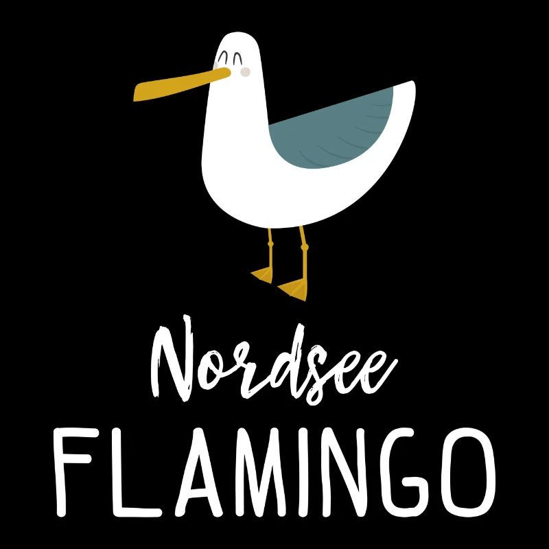 Nordsee Flamingo Möwe Geschenk