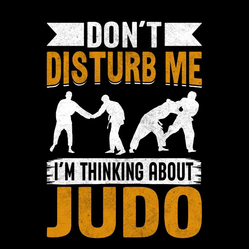 Stören Sie mich nicht, ich denke an Judo